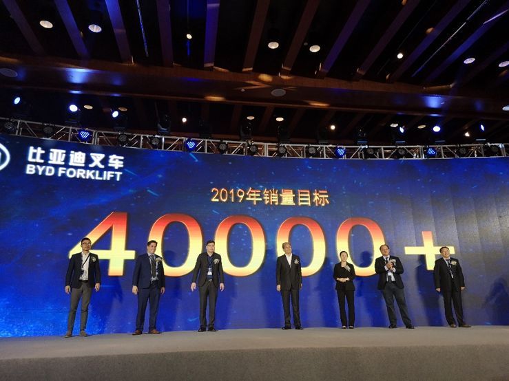 比亞迪叉車布局寧波，銷售目標劍指4萬臺